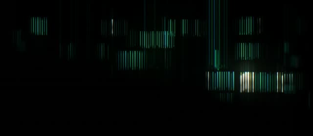 Teal Digital Rain preview