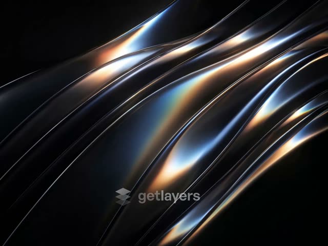 Dark Chrome Waves preview