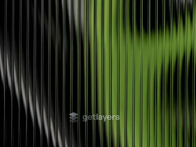 Green Vertical Blinds preview