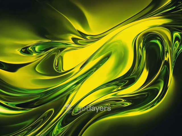 Lime Glass Waves preview
