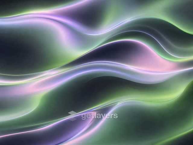 Pastel Aurora Waves preview