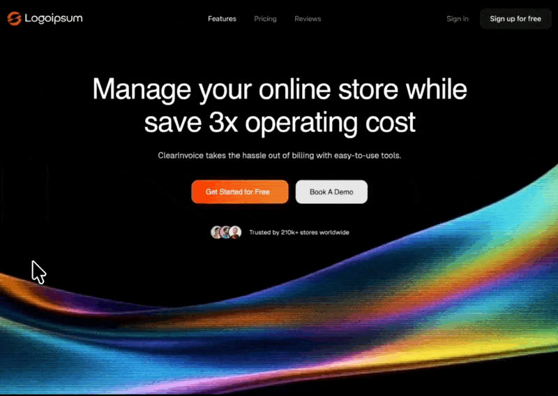 ClearInvoice SaaS Hero preview