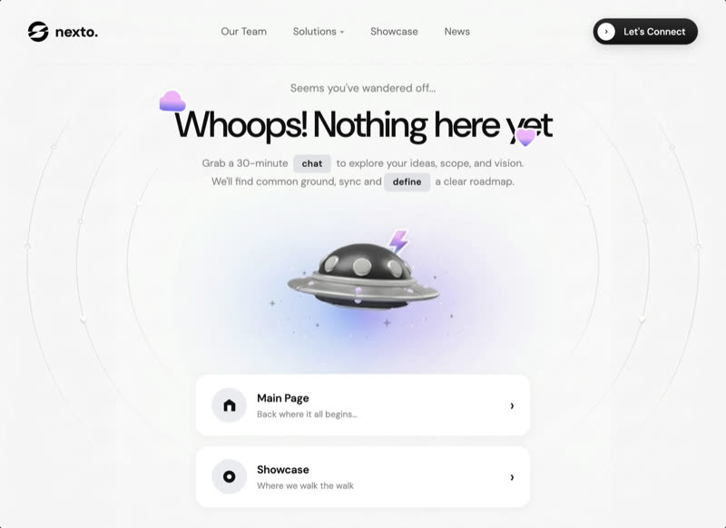 Nexto 404 preview