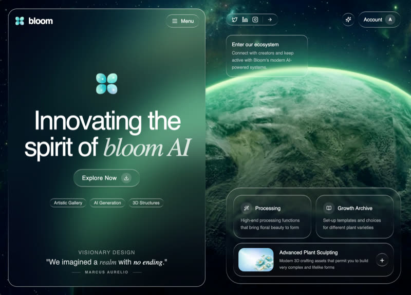 Bloom AI preview