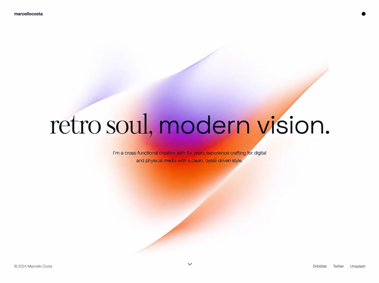 Creative Designer Portfolio preview
