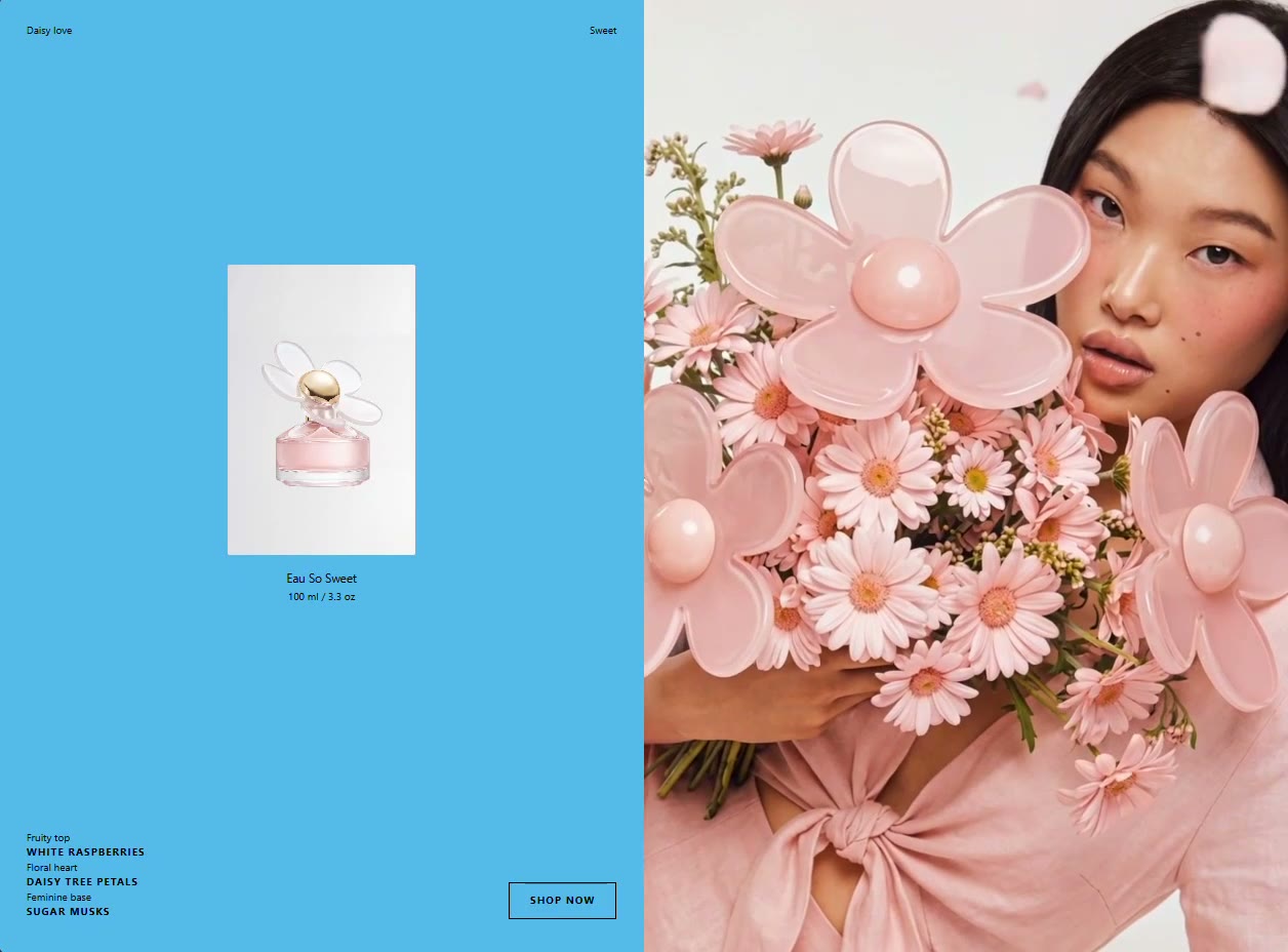 Daisy Sweet &mdash; Product website build-prompt