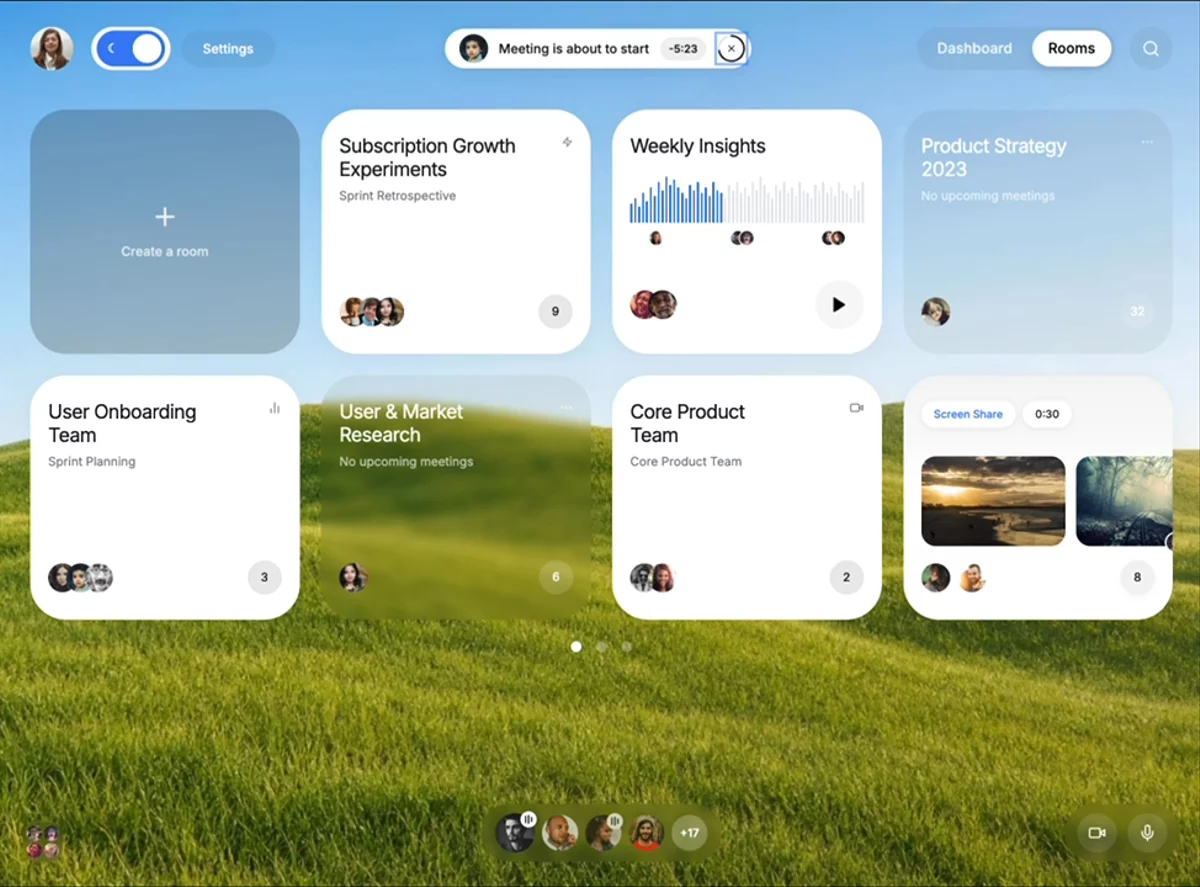 Dashboard UI preview