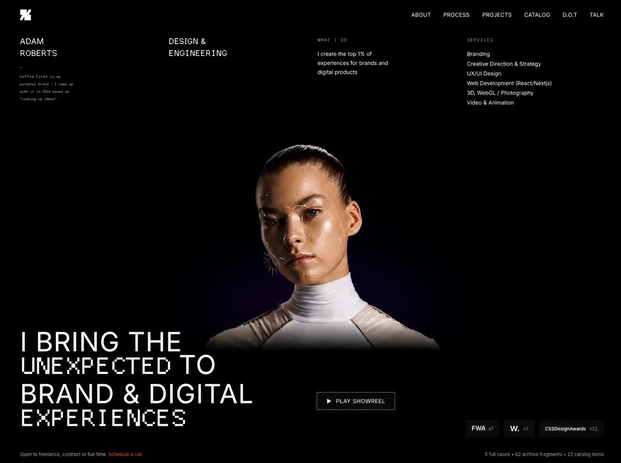 Digital Director &mdash; Portfolio website build-prompt