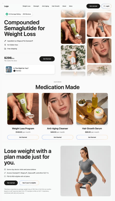 E-commerce Website preview