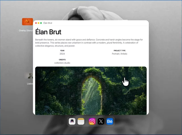 Interactive Portfolio preview