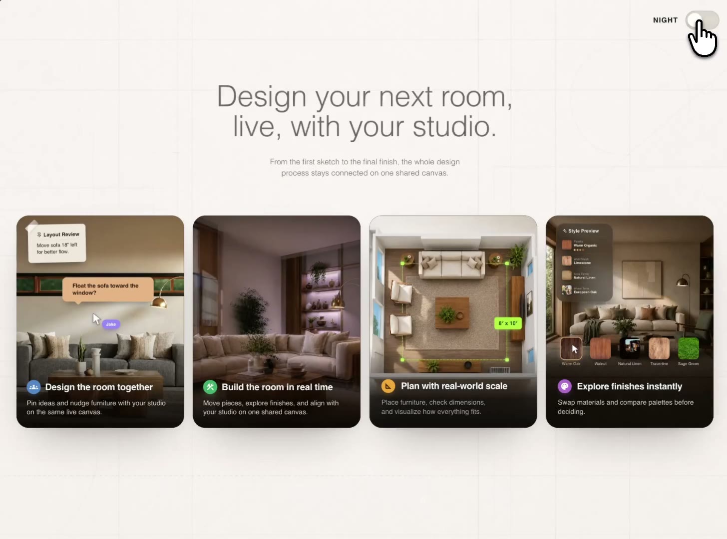 Interior Features &mdash; Features website build-prompt