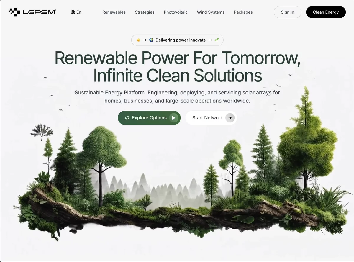 Naturecore SaaS preview