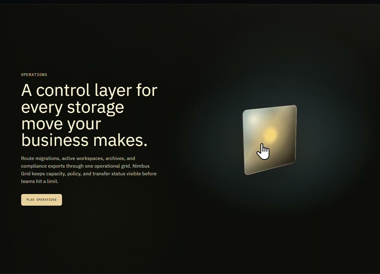 Nimbus Ops &mdash; CTA website build-prompt