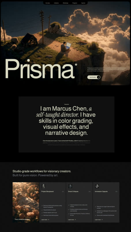 Prisma Creative Studio preview