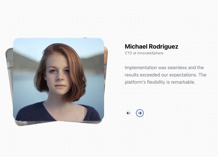 Animated Testimonials &mdash; Testimonial website build-prompt