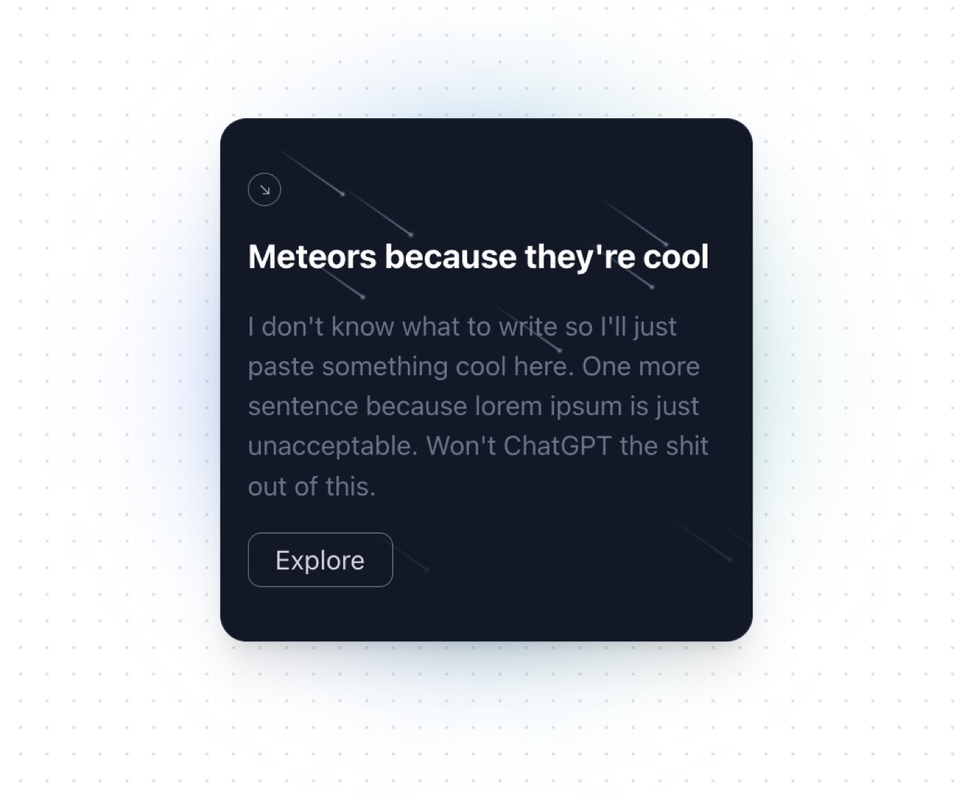 Meteors preview