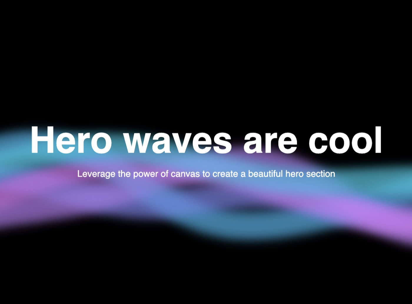 Wavy Background preview