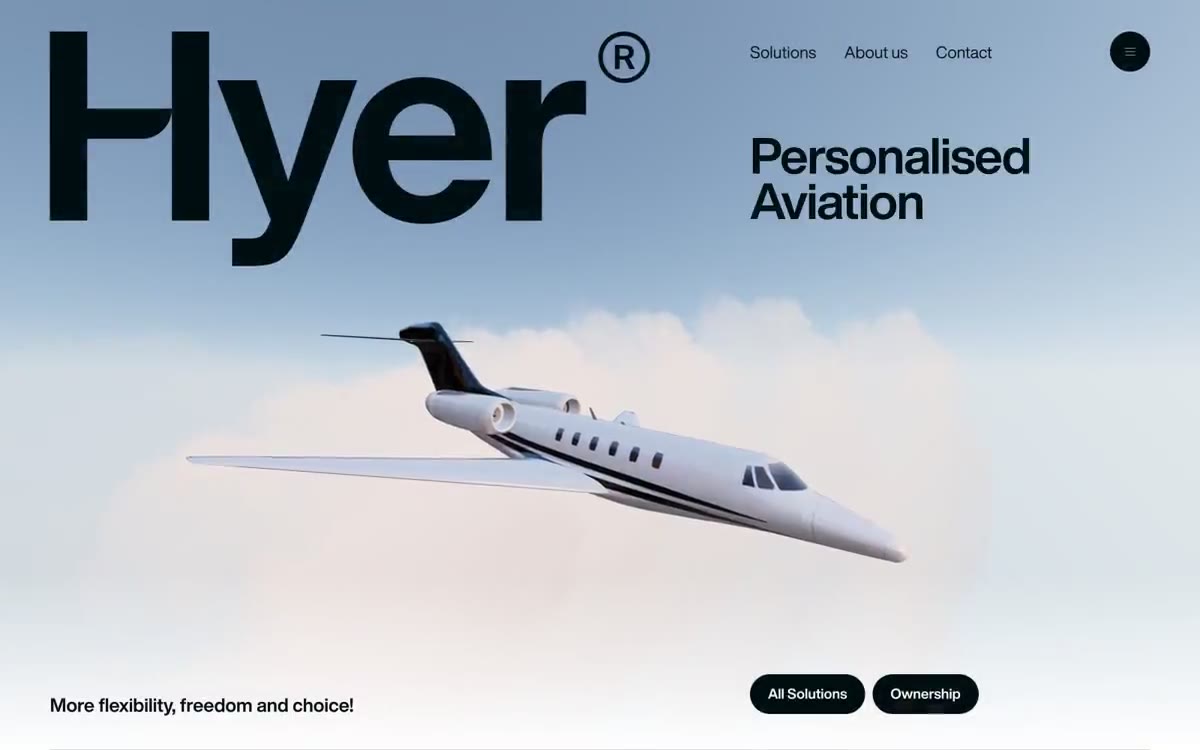 Hyer Aviation Design System preview