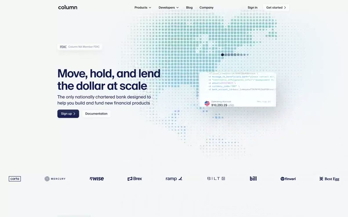Column Design System preview