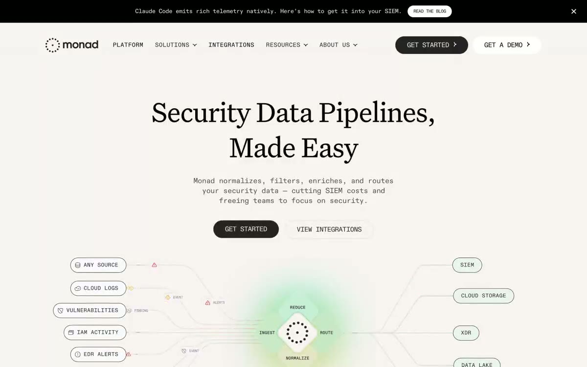 Monad Design System preview