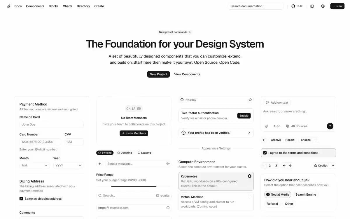 Ui Design System preview