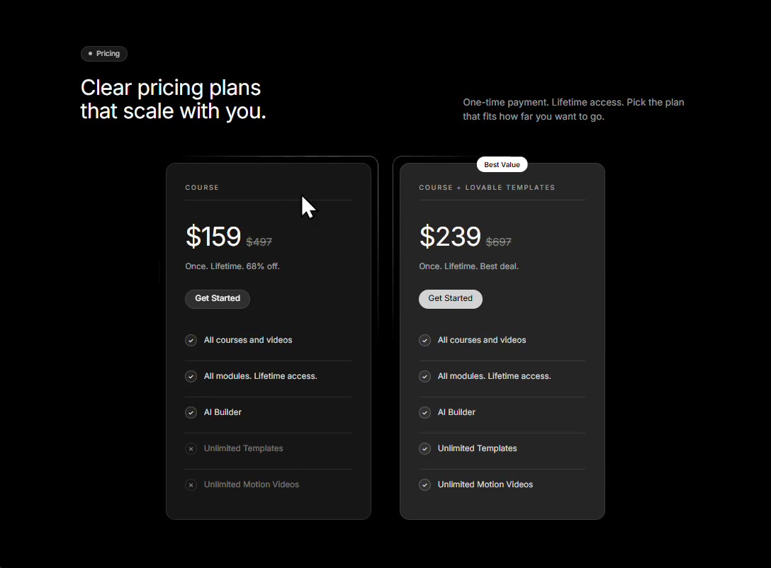 Rocket Pricing preview