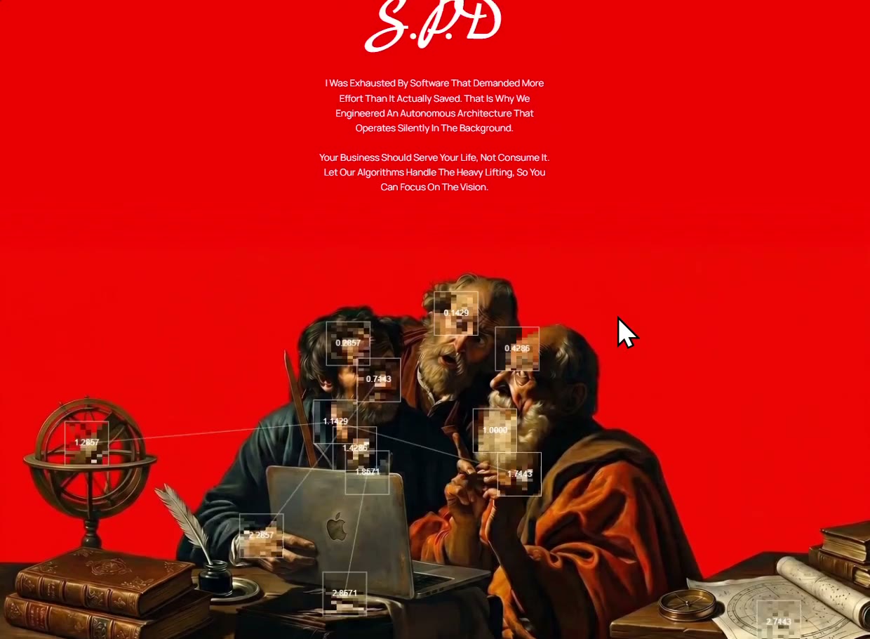 Tech-Noir About — About website build-prompt