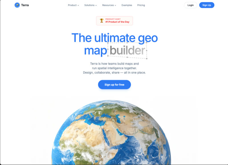 Terra Geo Map preview