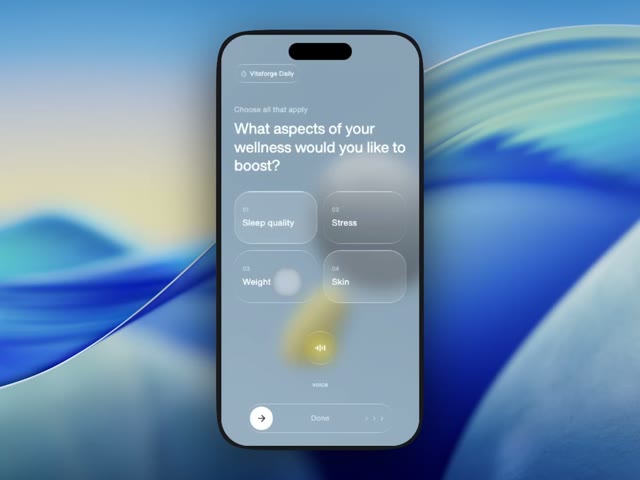 Wellness Companion &mdash; Mobile App website build-prompt